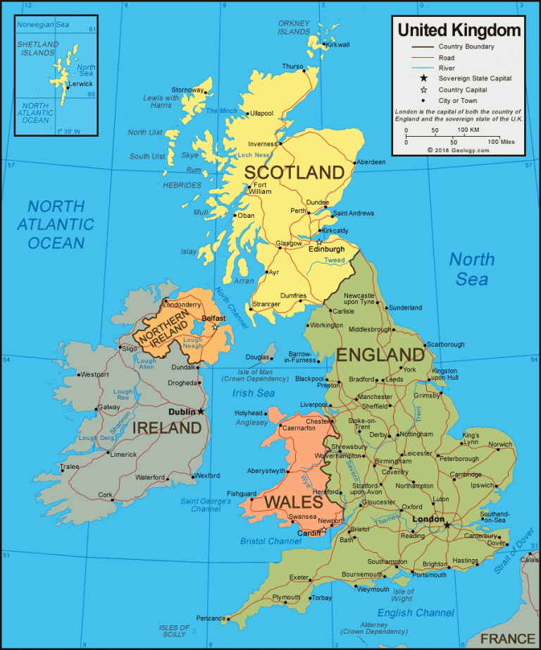 England – Here–and–There